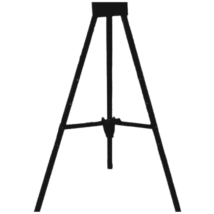 Three Leg Powder Coated Metal Stand